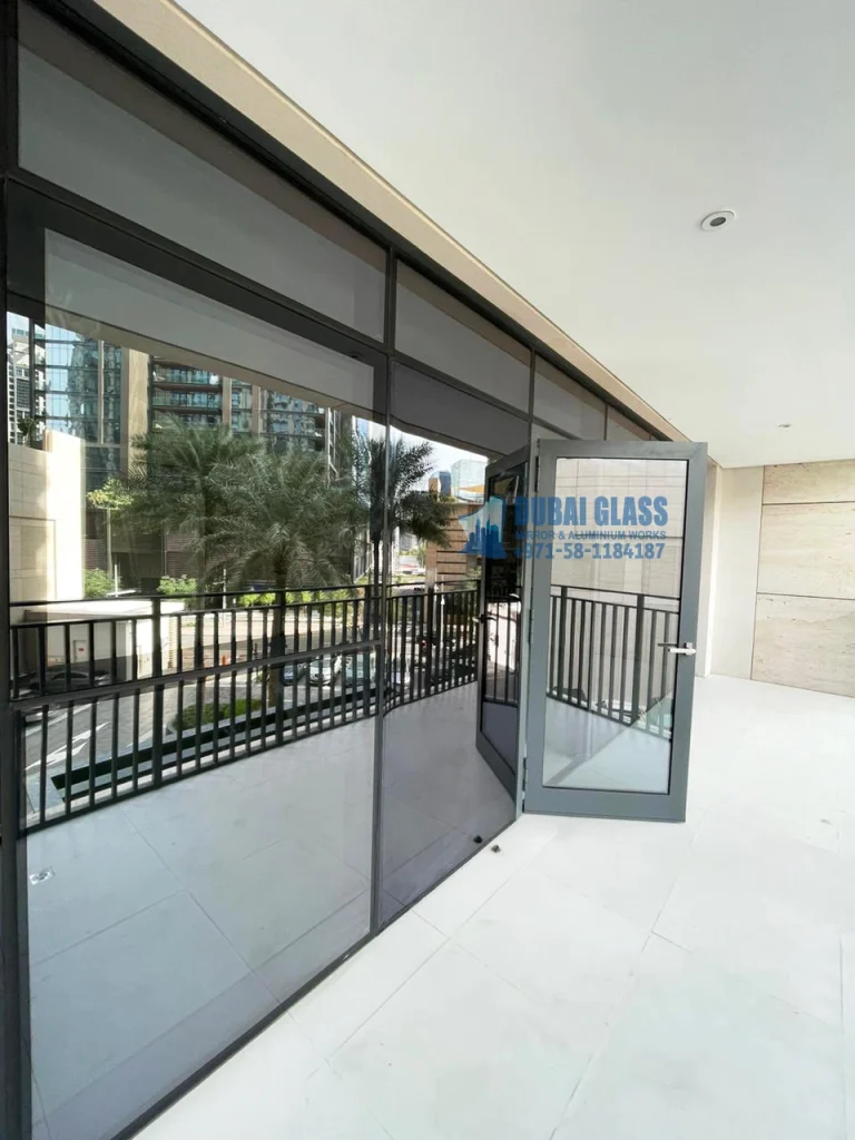 High-quality Aluminium Glass Partition offering sleek design and durability