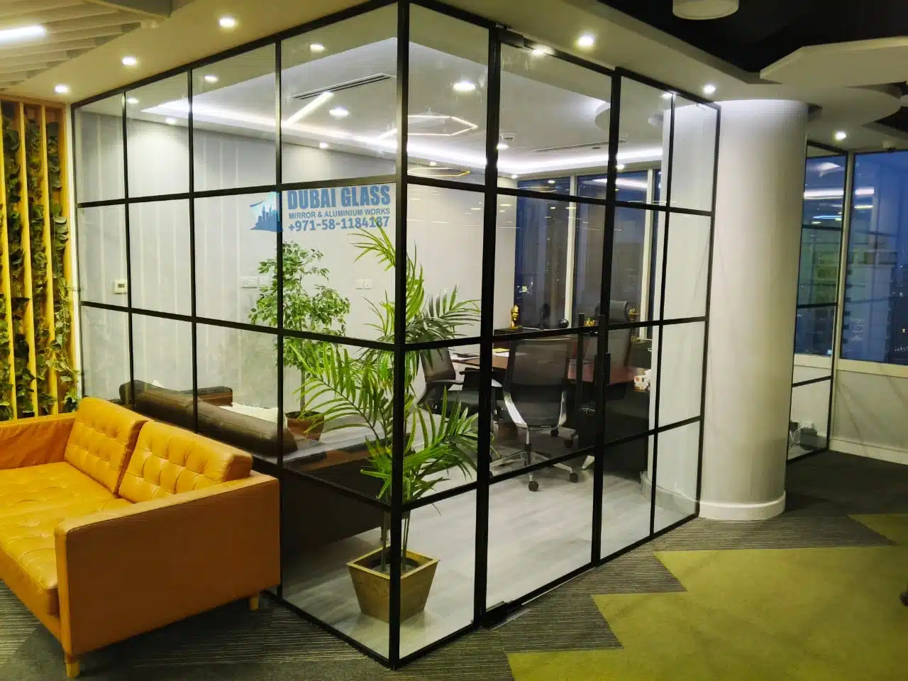 office glass partition blog