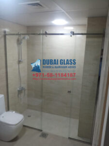 sliding shower enclosure