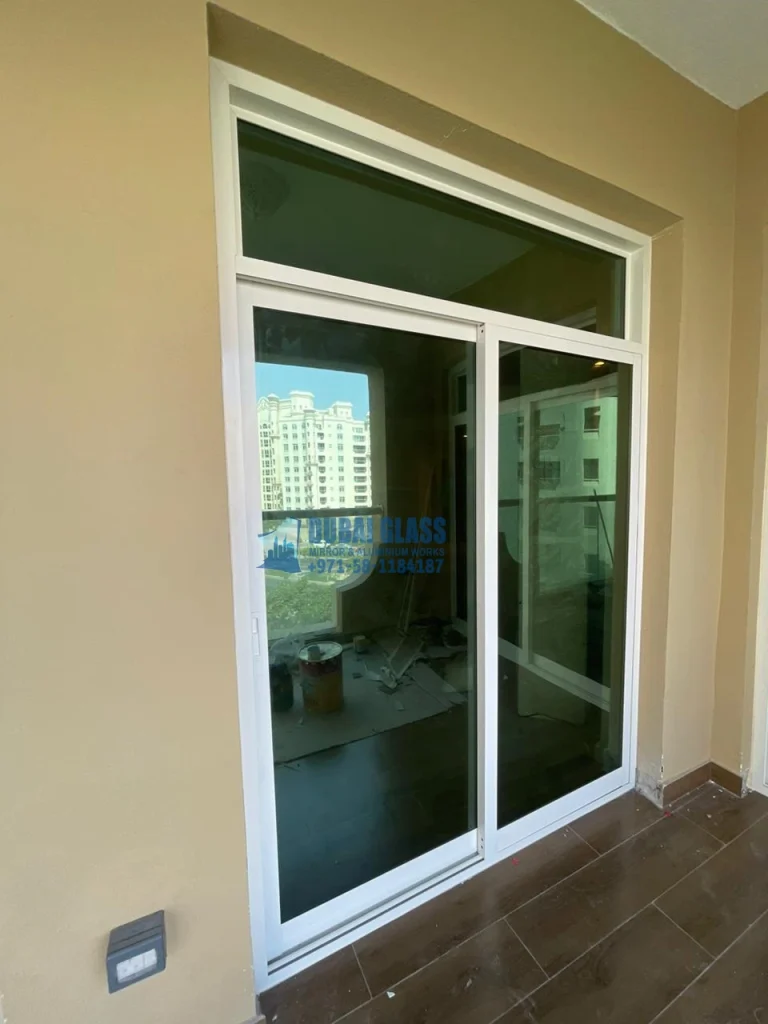 Aluminium Glass Partition Window for villa, offering sleek design and enhanced natural light