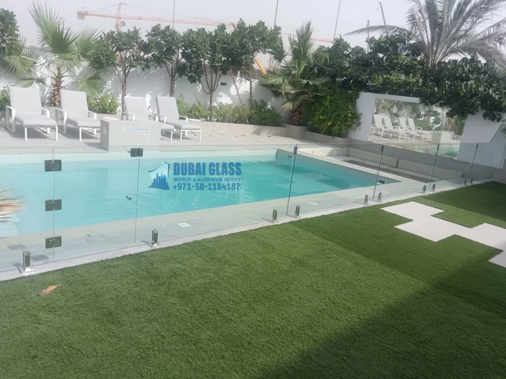 Frameless pool glass Dubai for baby safety – Dubai Glass Works