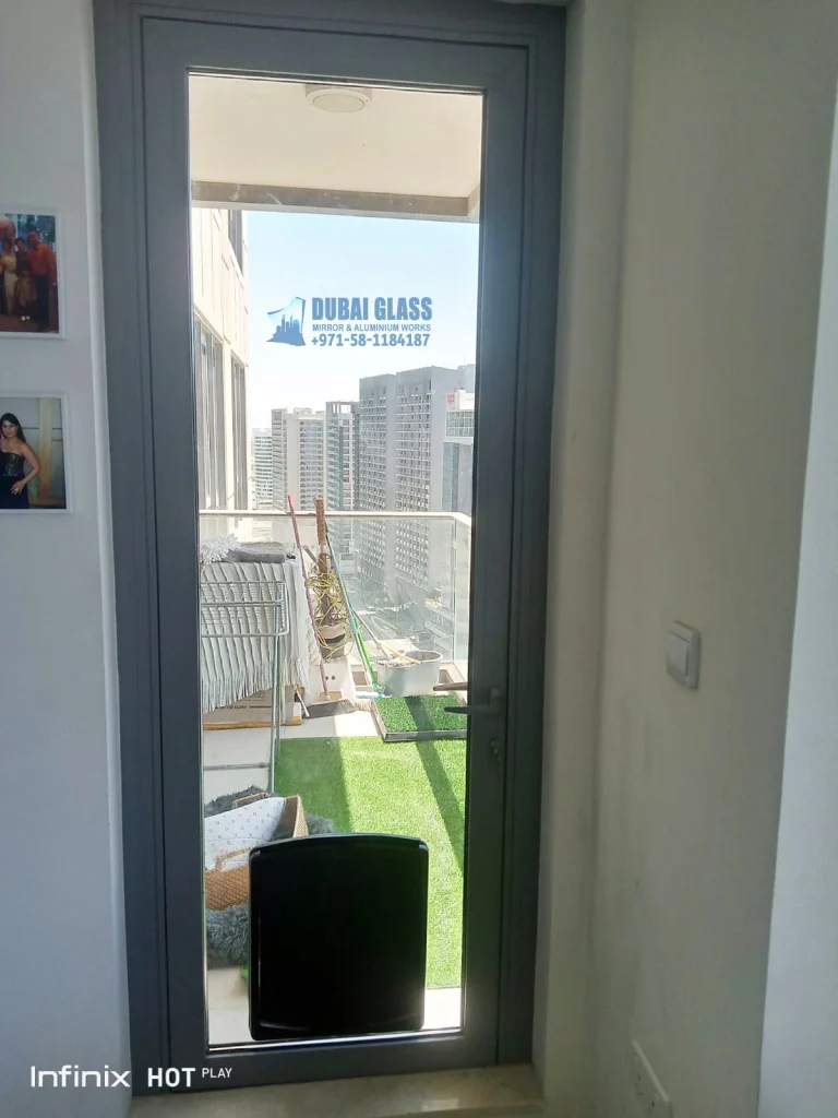 aluminium door pet flap fitting