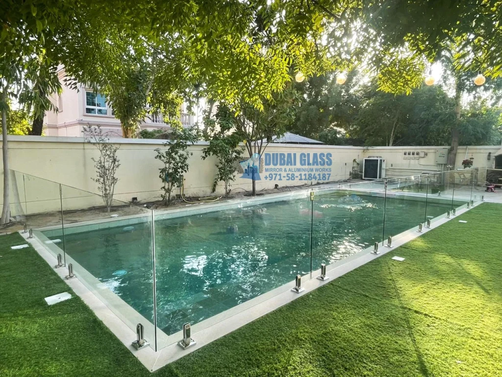 frameless glass pool fence