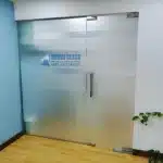 durable office glass partitions tempered safety glass
